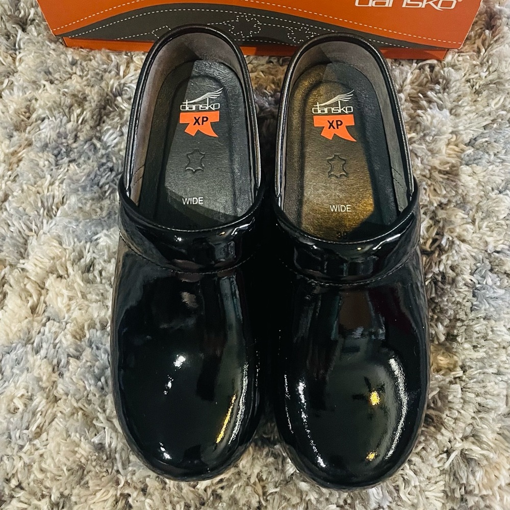 COPY - The Dansko Professional Black Patent Leather Clog